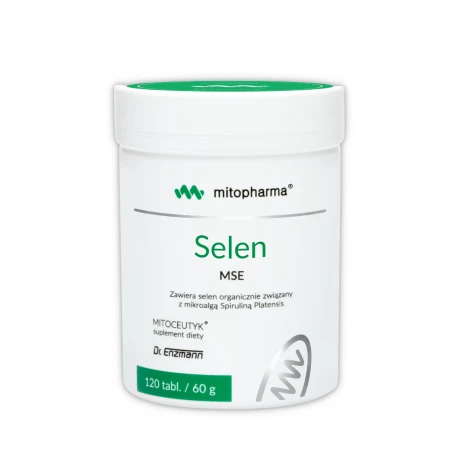 Selen MSE 50 mcg Spirulina Platensis 500 mg Dr Enzmann (120 kaps) Mito-Pharma