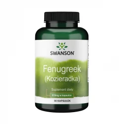 Kozieradka 610 mg Fenugreek (90 kaps) Swanson
