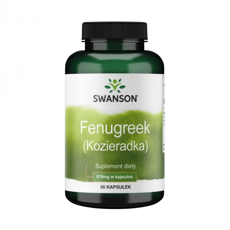 Kozieradka 610 mg Fenugreek (90 kaps) Swanson