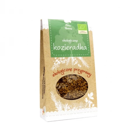 Ekologiczna Kozieradka Nasiona 60 g Ekologiczne Przyprawy Dary Natury