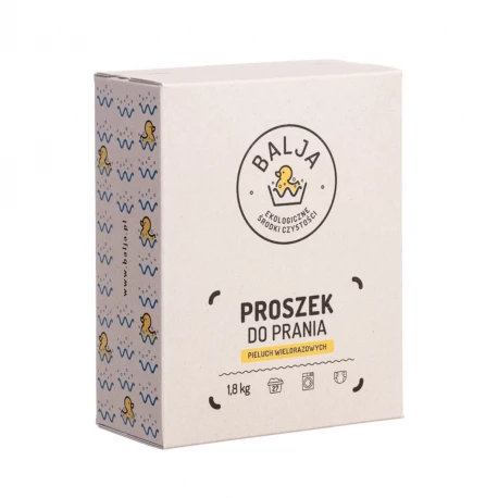 Proszek do Prania Pieluch Wielorazowych Ekologiczny Biodegradowalny 1,8 kg BALJA