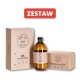 Zestaw do zmywarki Sól 2 kg + Nabłyszczacz 500 ml + Proszek 600 g Ekologiczne Biodegradowalne BALJA