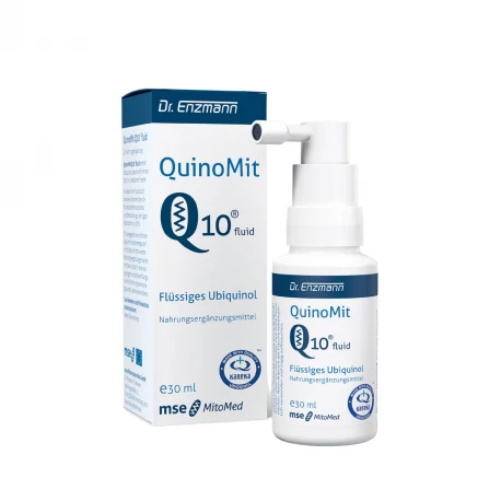 QuinoMit Q10 MSE Koenzym Q10 Ubichinol Fluid Dr Enzmann 30 ml Mito-Pharma
