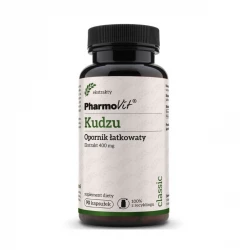 KUDZU Opornik Łatkowaty Ekstrakt 400 mg (90 kaps) Pharmovit
