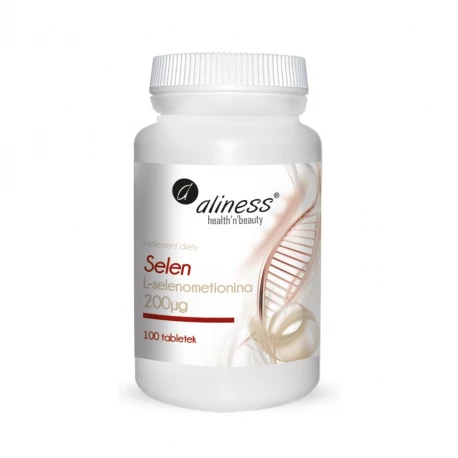 Selen L-selenometionina 200 mcg (100 tab) Aliness