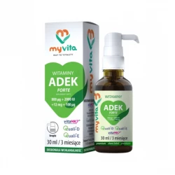 Witaminy ADEK w płynie 30 ml Krople MyVita