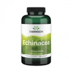 Echinacea 400 mg Jeżówka (180 kaps) Swanson