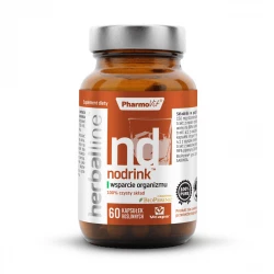 Nodrink Wsparcie Organizmu w Rezygnacji ze Spożywania Alkoholu (60 kaps) Herballine Pharmovit