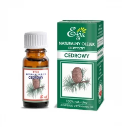 Olejek Eteryczny Cedrowy 100% Naturalny 10 ml Etja
