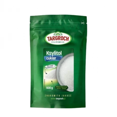 Ksylitol Cukier Naturalny Słodzik 500 g TARGROCH