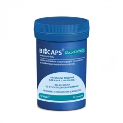BICAPS GlucoCONTROL Wsparcie Prawidłowego Metabolizmu Glukozy (60 kaps) ForMeds