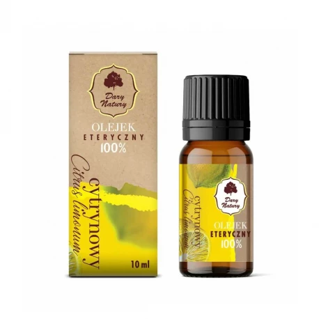 Olejek Eteryczny Cytrynowy 100% 10 ml Dary Natury