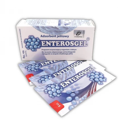Enterosgel Zawiesina Doustna Saszetki 10 x 15g
