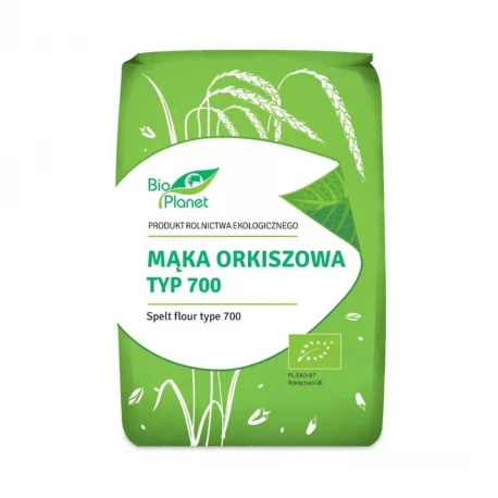 Mąka Orkiszowa TYP 700 BIO Ekologiczna 1 kg Bio Planet