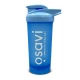 Shaker Niebieski BLUE z kulką do precyzyjnego mieszania 700 ml Osavi