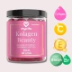 Kolagen Beauty Naturalne Żelki z Witaminą C Witaminą E i Biotyną (60 szt) MyVita