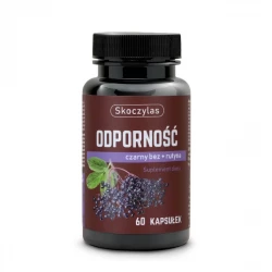 ODPORNOŚĆ Czarny Bez i Rutyna (60 kaps) Skoczylas