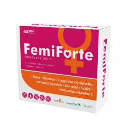 FemiForte dla Kobiet Stymulacja Popędu Seksualnego (60 kaps) VEGE Aliness