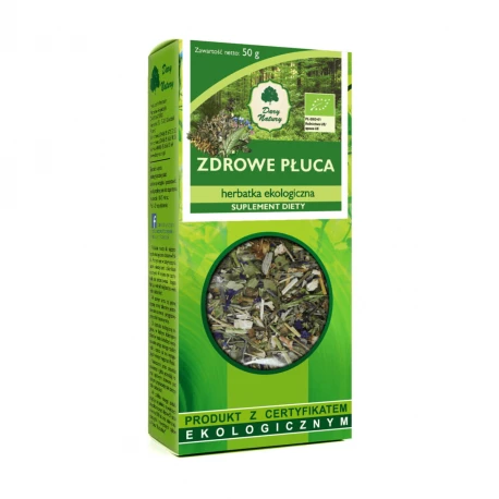Herbatka Zdrowe Płuca EKO 50 g DARY NATURY