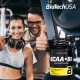 Aminokwasy z Witaminą B6 BCAA + B6 Pomoc w poprawie wydolności fizycznej bez glutenu (100 tab) BioTechUSA