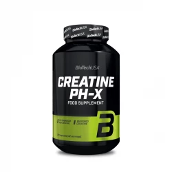 Kapsułki z Buforowaną Kreatyną Monohydrat Kreatyny CREATINE PH-X  Sprawność Fizyczna (210 kaps) BioTechUSA