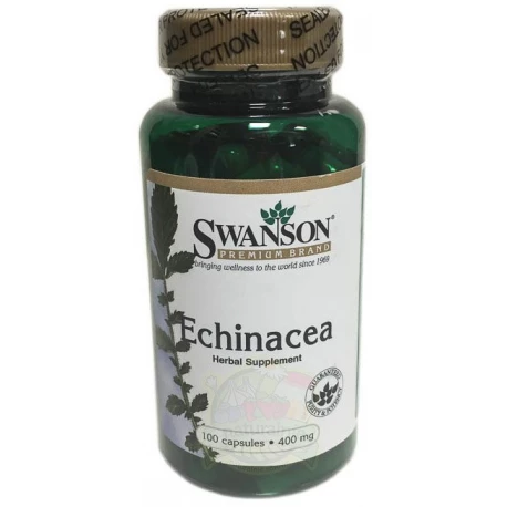 Echinacea 400 mg (100 kaps) Jeżówka Swanson