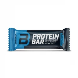 PROTEIN BAR Baton Białkowy z Polewą o Smaku Waniliowo-Kokosowym Niska zawartość cukru Bez Glutenu 70 g BioTechUSA