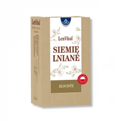 Siemię Lniane Złociste Wysoka zawartość Błonnika pokarmowego 250 g Oleofarm
