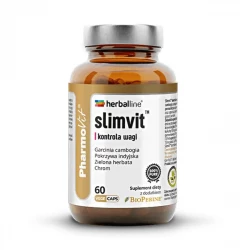 Slimvit Kontrola Wagi Odchudzanie (60 kaps) Herballine Pharmovit