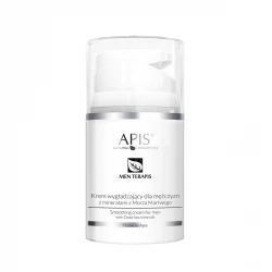 MEN TERAPIS Krem Wygładzający do Twarzy dla Mężczyzn z Minerałami z Morza Martwego 50 ml Apis