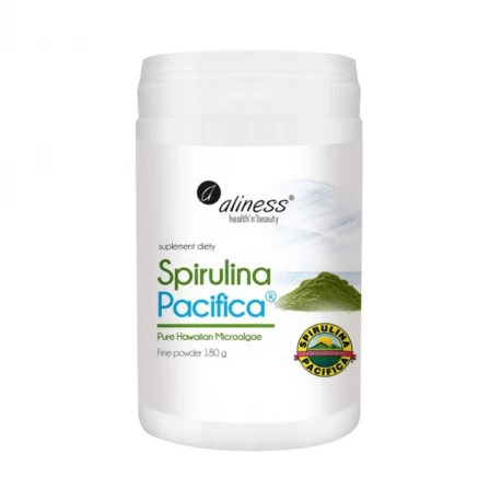 SPIRULINA PACIFICA Hawajska PROSZEK 180 g Aliness