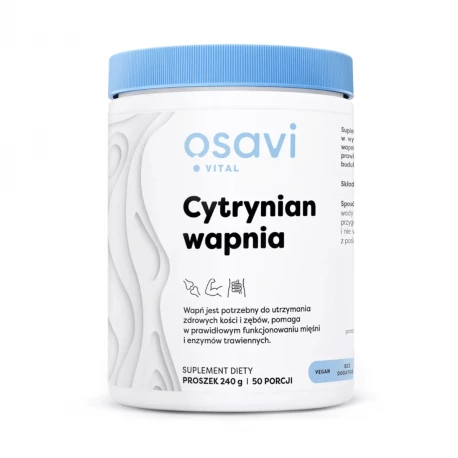 Cytrynian Wapnia VEGE Proszek 240 g Osavi