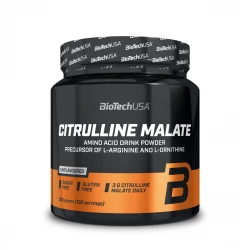 CITRULLINE MALATE 100% Czysty Jabłczan L-cytruliny Bezsmakowy w Proszku 300 g BioTechUSA