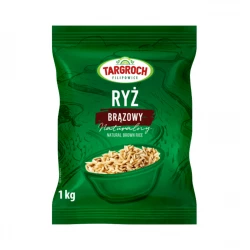 Ryż Brązowy naturalny 1 kg TARGROCH