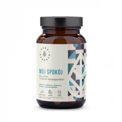 Mój Spokój Bez Stresu + KSM-66 Ashwagandha VEGE (60 kaps) Aura Herbals