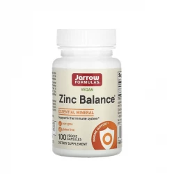 Zinc Balance Cynk 15 mg + Miedź 1 mg (100 kaps) Jarrow Formulas