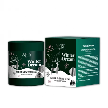 Naturalna Świeca Sojowa 100% WINTER DREAM 220 g Apis