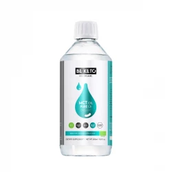 OLEJ MCT 100% BIO C8 Czysty Bezsmakowy 500 ml BeKeto