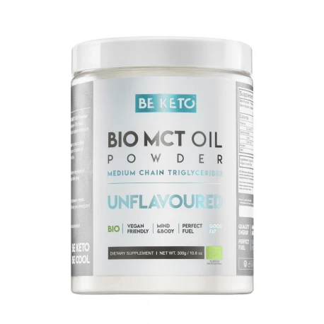 OLEJ MCT BIO w Proszku - Bezsmakowy 300 g BeKeto