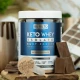 KETO Izolat Białka z Olejem MCT w Proszku - Naturalna Czekolada 300 g BeKeto