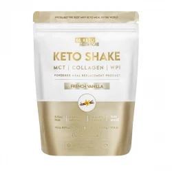 KETO SHAKE Mieszanka Tłuszczów i Białka Dieta Ketogeniczna - Francuska Wanilia 500 g BeKeto
