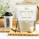 KETO SHAKE Mieszanka Tłuszczów i Białka Dieta Ketogeniczna - Francuska Wanilia 500 g BeKeto