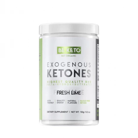 KETONY EGZOGENNE w Proszku - Świeża Limonka 150 g BeKeto