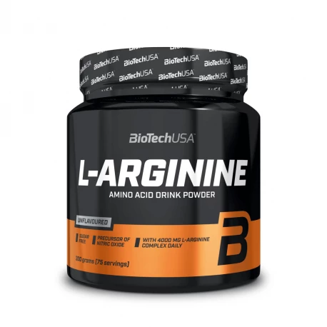 L-Arginine 1000 mg HCL w Proszku 300 g Bezsmakowy Aminokwasy BioTechUSA