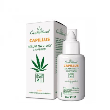 CAPILLUS Serum do Włosów i Skóry Głowy z Kofeiną 40 ml Cannaderm