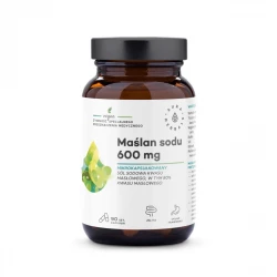 Maślan Sodu Mikrokapsułkowany 600 mg (90 kaps) Aura Herbals