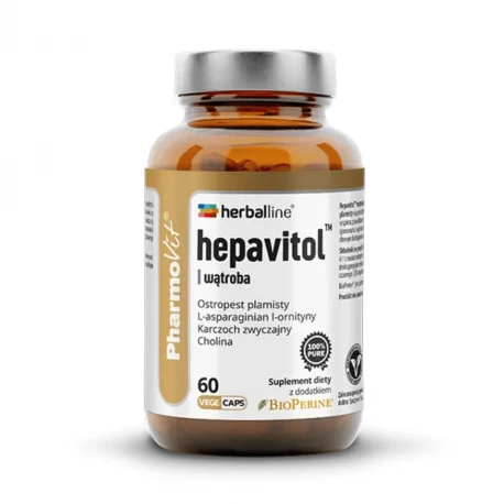 Hepavitol Wątroba 5w1 (60 kaps) Herballine Pharmovit