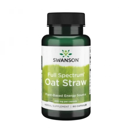 Oat Straw Owies Zwyczajny (60 kaps) Swanson