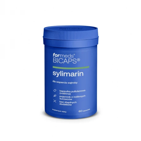 BICAPS Sylimarin Ostropest Karczoch (60 kaps) Sylimaryna Cynaryna ForMeds 
