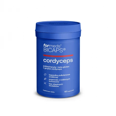 BICAPS Cordyceps Ekstrakt 40% polisacharydów (60 kaps) ForMeds